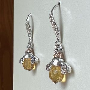 Bee Citrine Earrings